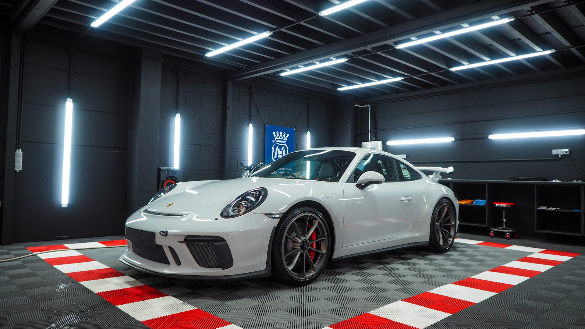 Porsche 911 GT3 Avant traitement céramique